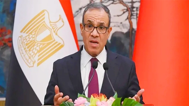 وزير الخارجية المصري بدر عبد العاطي